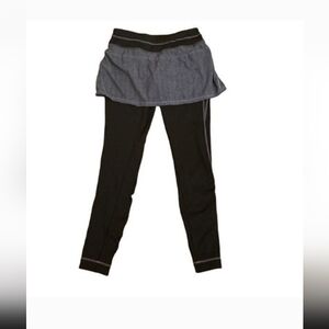 ATHLETA Skirted Leggings Herringbone Xs Good Condition Skort